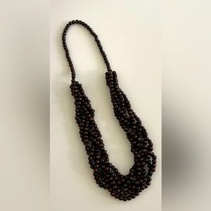 Wooden Beaded Necklace